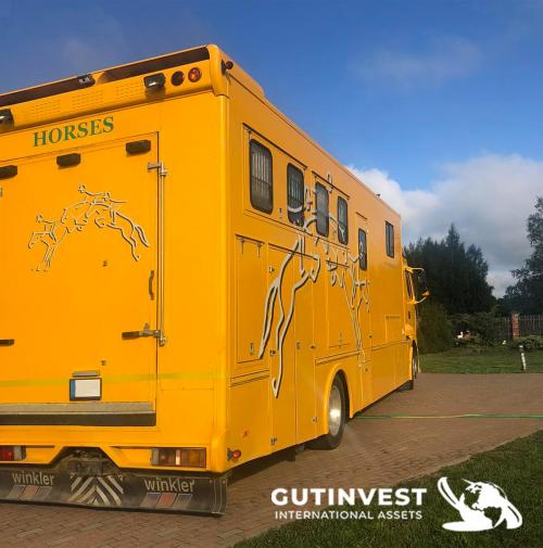 Camión para transporte de caballos