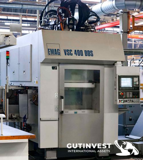 Centro de torneado y rectificado vertical cnc