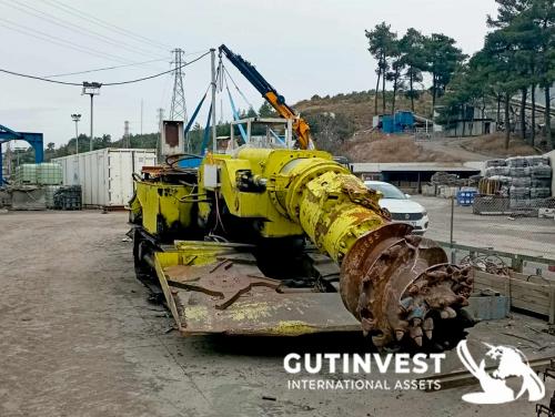 Máquina Rozadora para minas y túneles