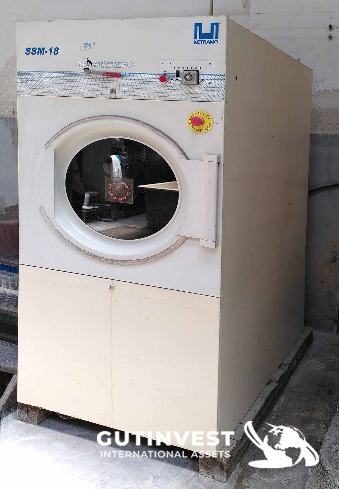 Industrial dryeing machine - 15kg