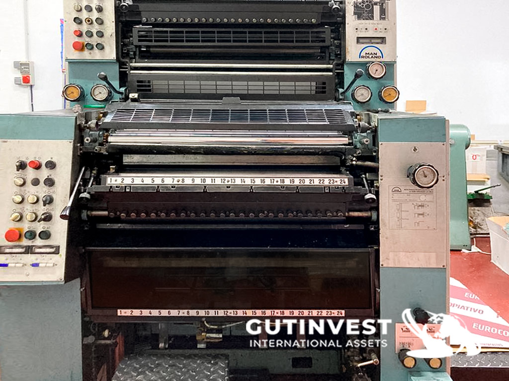 2-color offset printing machine