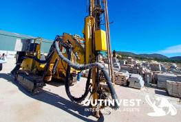 Máquina perforadora Atlas Copco - sector construcción